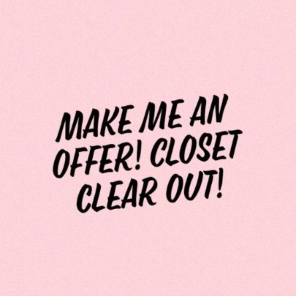 Make Me an Offer ~ Closet Clear Out